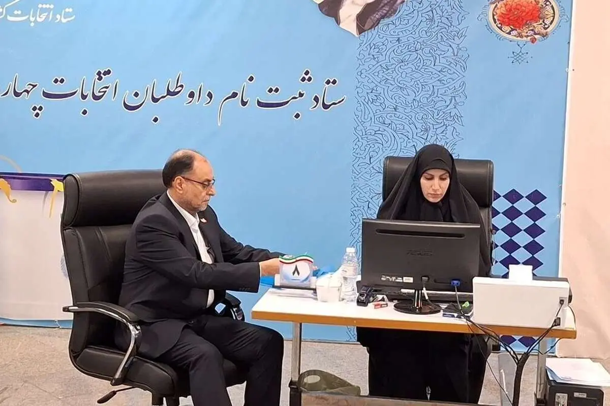 (ویدیو) اعتراض حقانیان به قطعی برق ستاد انتخابات وزارت کشور