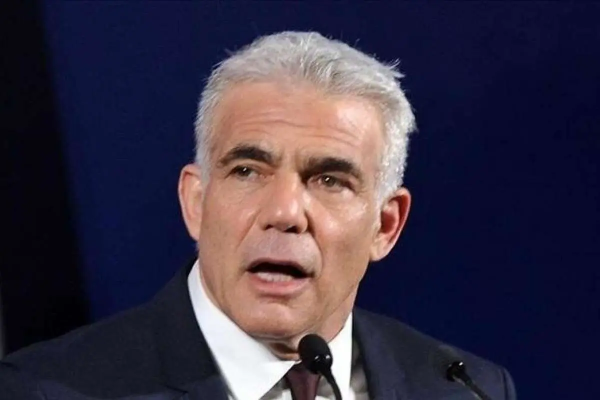 لاپید: کابینه اسرائیل نمی‌تواند سخنان بایدن را نادیده بگیرد