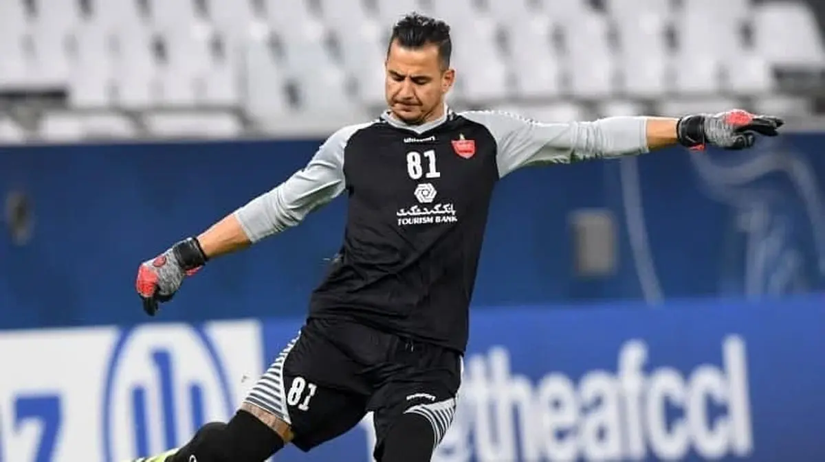 (عکس) واکنش حامد لک به اتهام کم‌کاری مقابل پرسپولیس