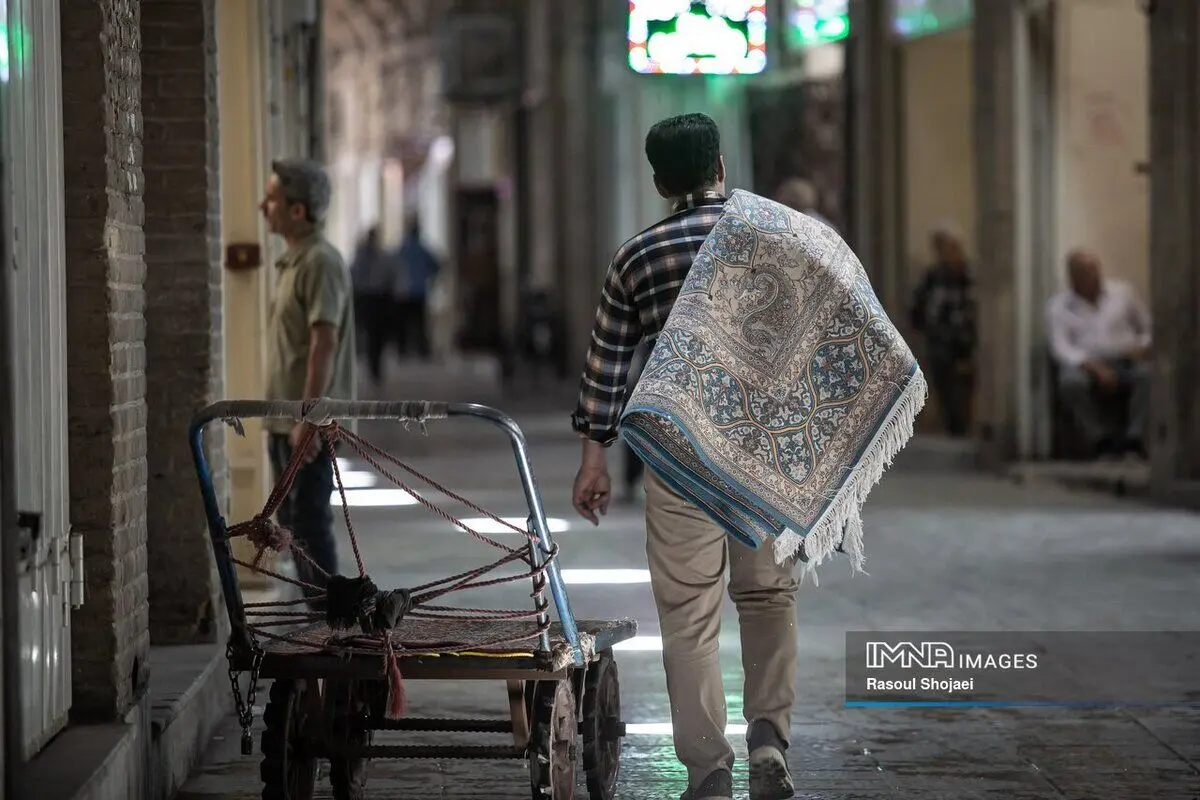 (تصاویر) بازار نیمه‌جان فرش دستباف