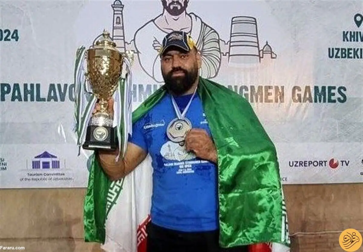 رضا قیطاسی قهرمان جام پهلوان محمود شد