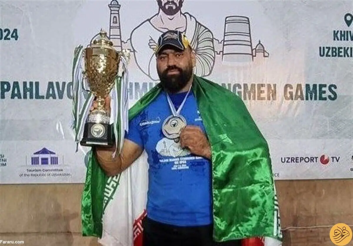 رضا قیطاسی قهرمان جام پهلوان محمود شد