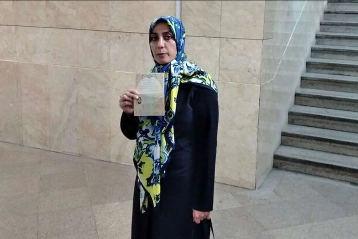 (ویدئو)استرس شدید حمیده زرآبادی