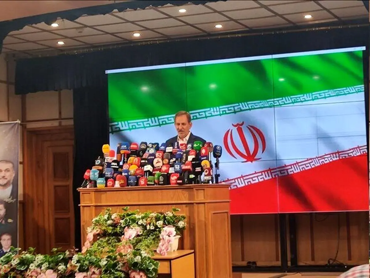 (ویدئو) جهانگیری: حال ایران امروز خوب نیست/برای گشایش‌گری عملی آمده‌ام