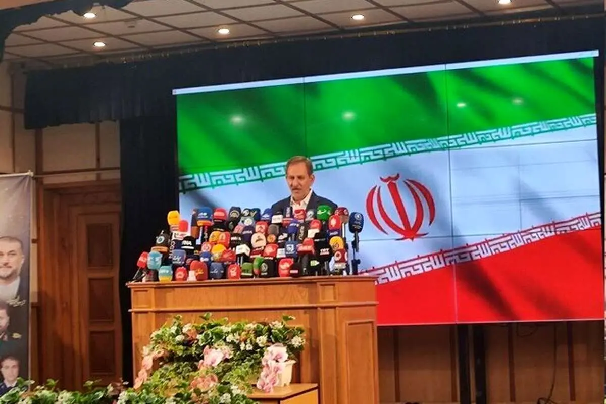 (ویدئو) جهانگیری: حال ایران امروز خوب نیست/برای گشایشگری عملی آمدهام