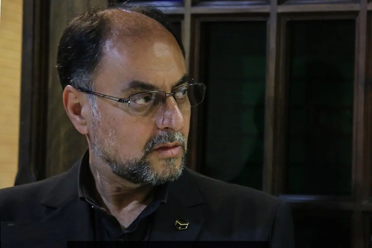 تصویری از وحید حقانیان در مراسم سالگرد ارتحال امام خمینی