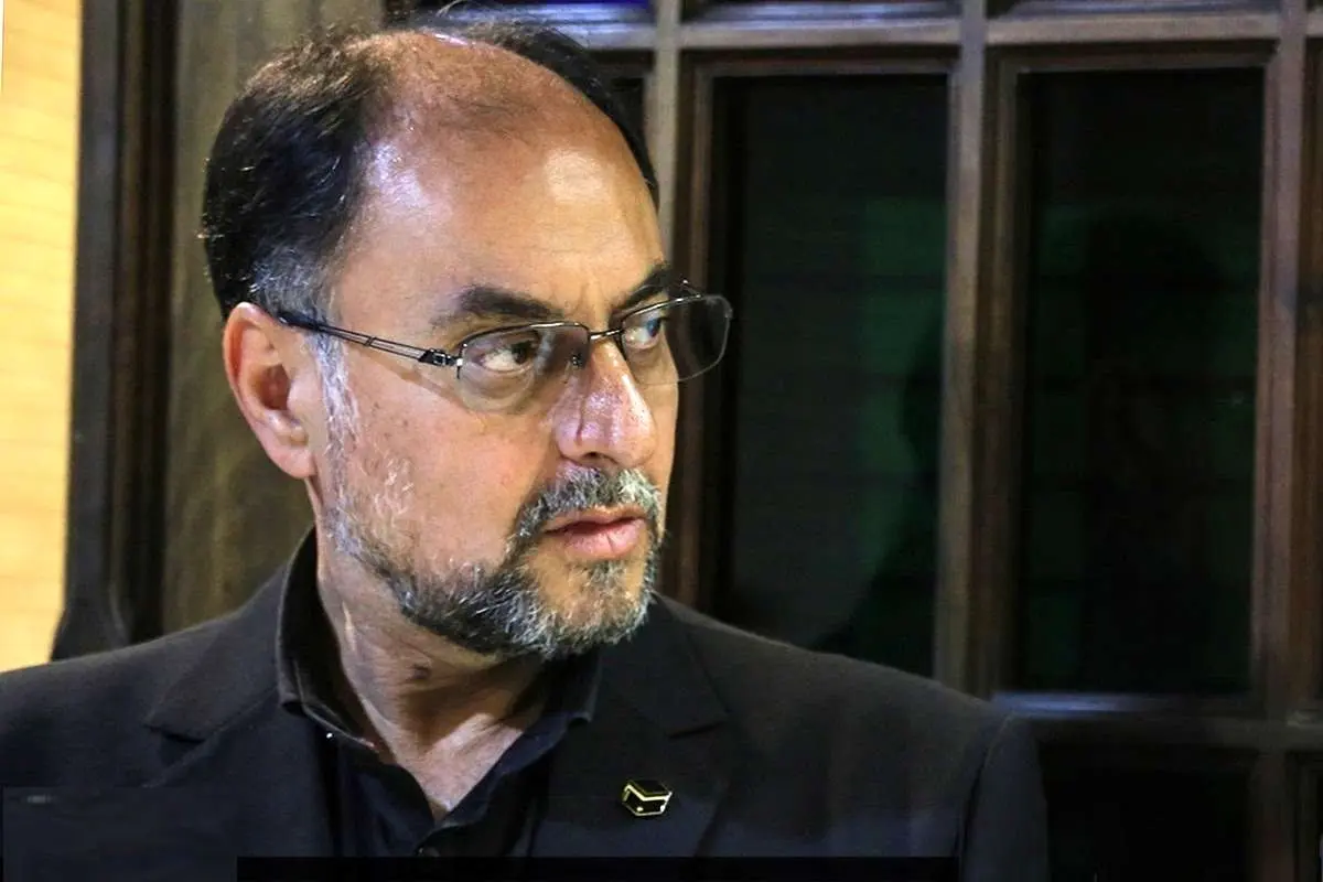 تصویری از وحید حقانیان در مراسم سالگرد ارتحال امام خمینی
