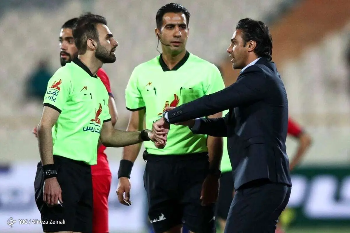 فحاشی یک کارگردان سینما به داور بازی پرسپولیس!