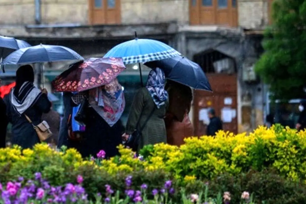 رگبار و رعدوبرق در برخی استان‌ها