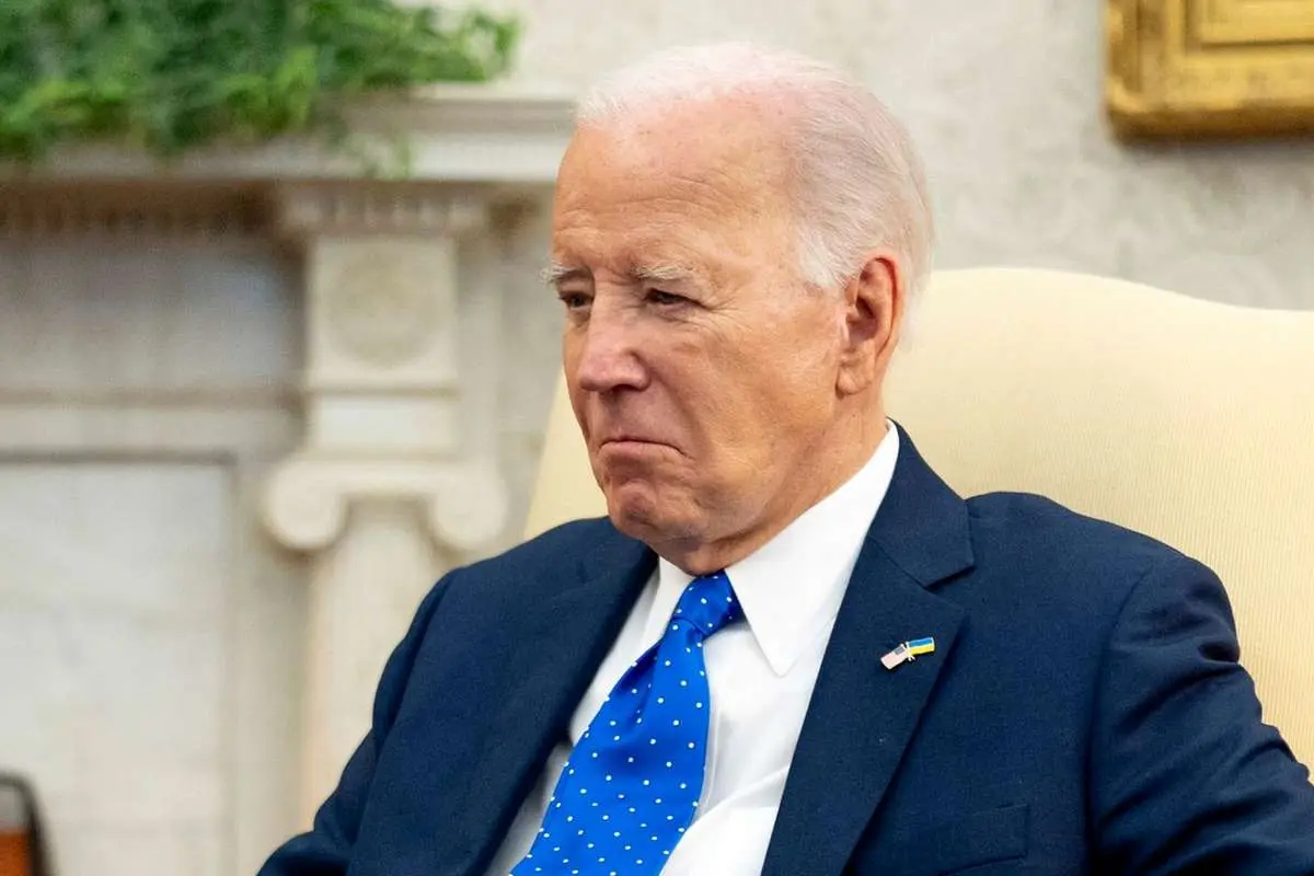 (ویدئو) ادامه ماجرا‌های رئیس‌جمهور آمریکا؛ بایدن خشکش زد