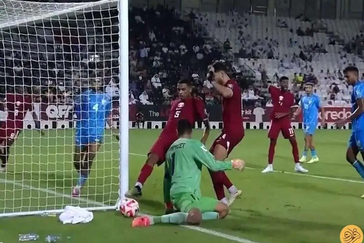 شکایت هندیها به ناظر ایرانی AFC بهخاطر گل جنجالی قطر