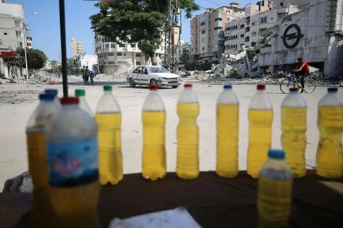 (تصاویر) بحران سوخت در غزه