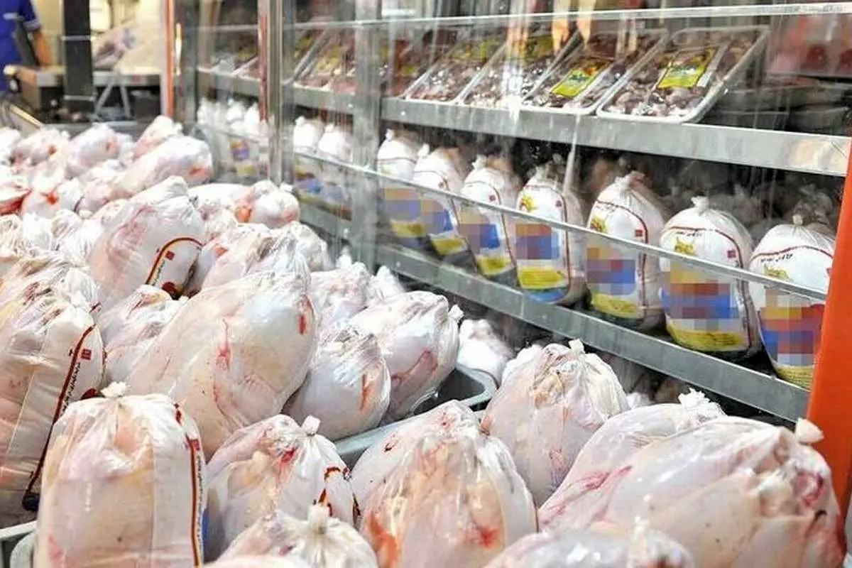 قیمت مرغ در بازار امروز ۲ تیر ۱۴۰۳