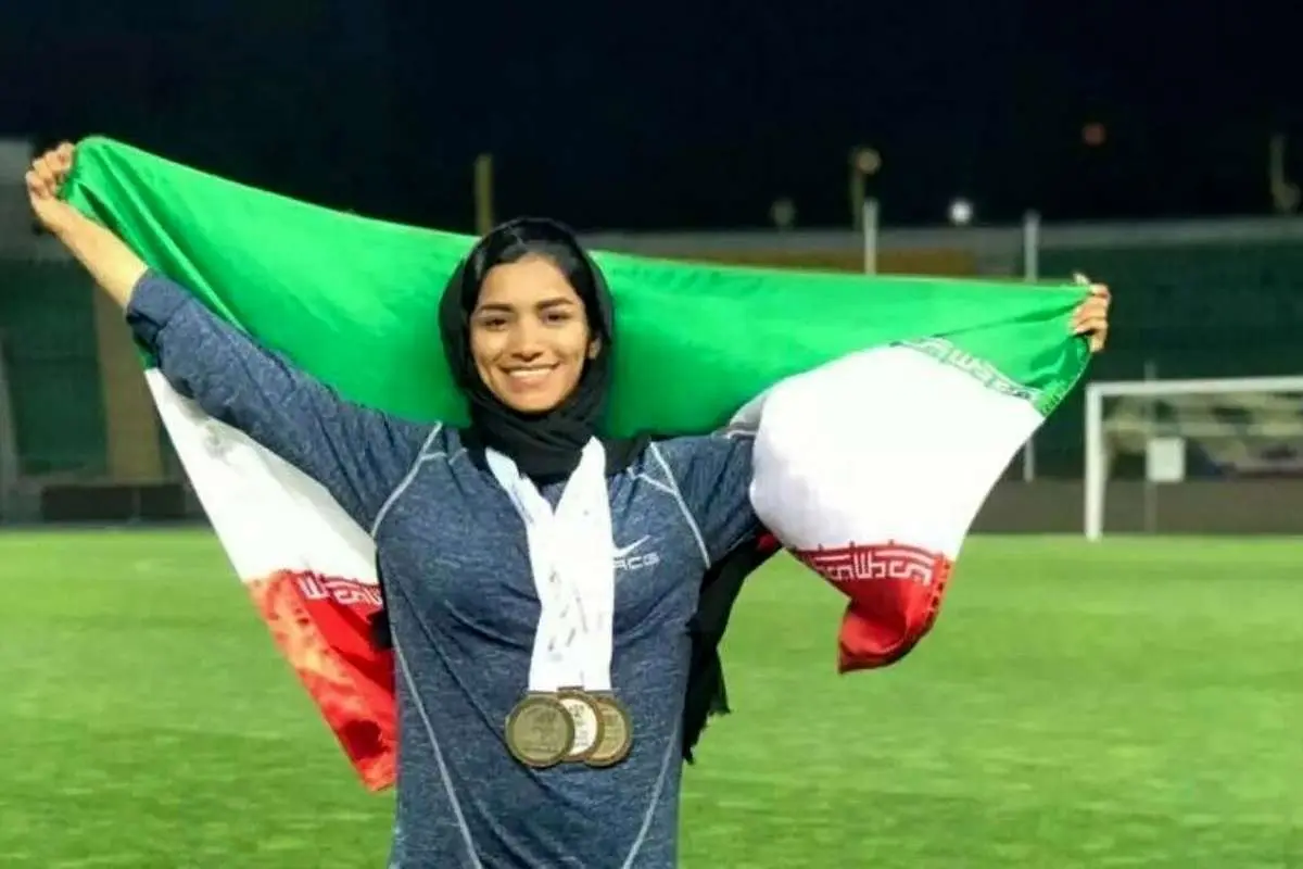 نایب قهرمانی دختر دونده ایران در قزاقستان