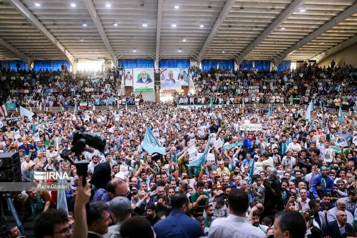 (تصاویر) سفر انتخاباتی «مسعود پزشکیان» به اهواز