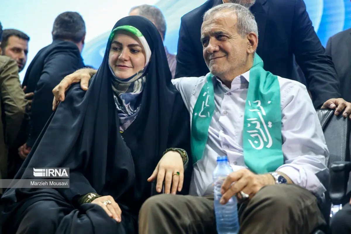 (تصاویر) گردهمایی انتخاباتی هواداران «مسعود پزشکیان»