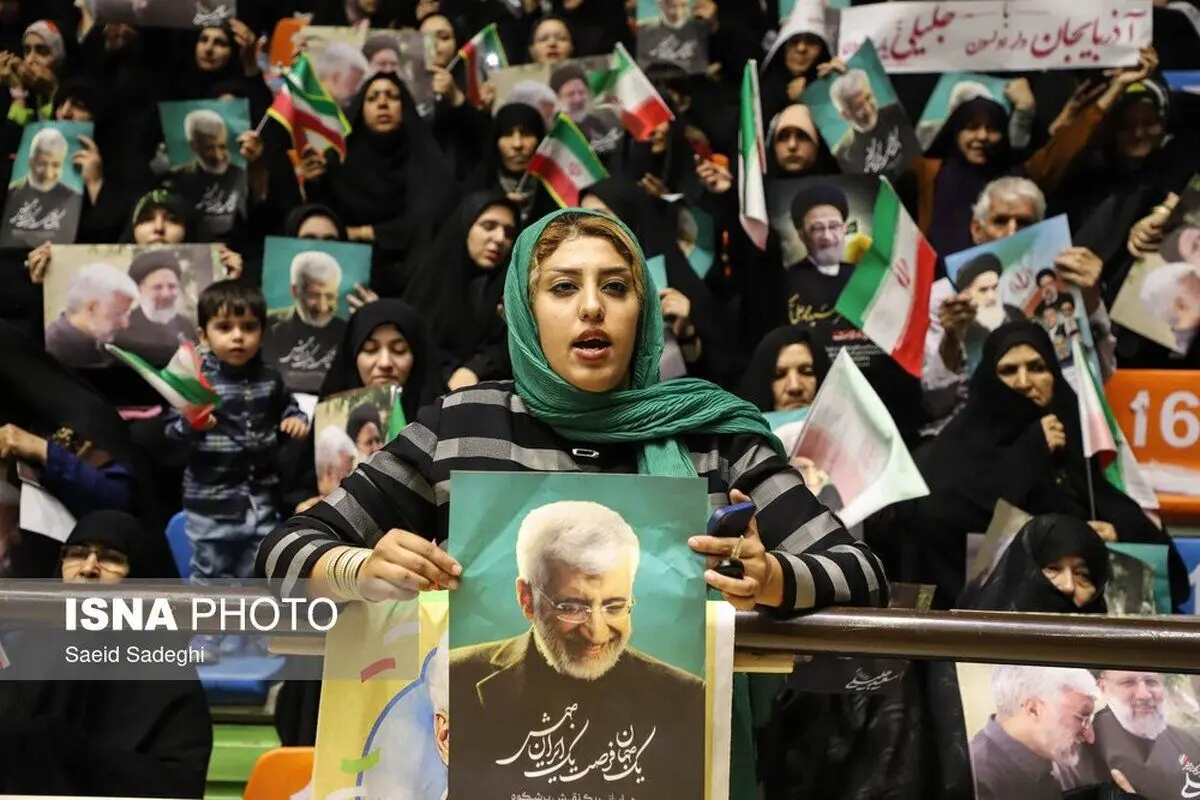 (تصاویر) سفر انتخاباتی سعید جلیلی به تبریز