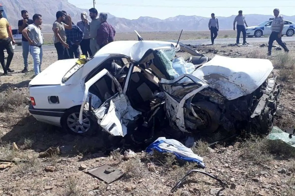 تصادف تلخ مرگبار در جاده شاهرود