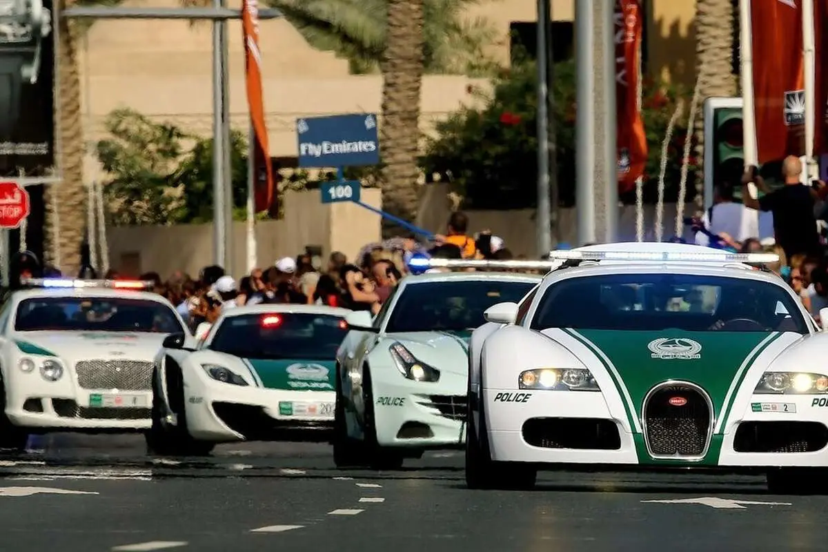 (عکس) خودروی جدید پلیس دبی