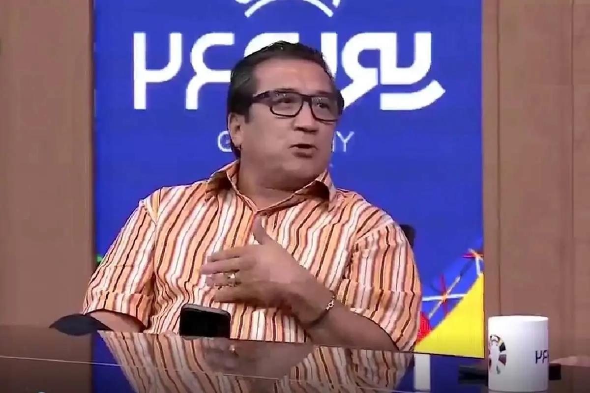 (ویدئو) ناراحتی عجیب خداداد عزیزی در برنامه یورو ۲۴