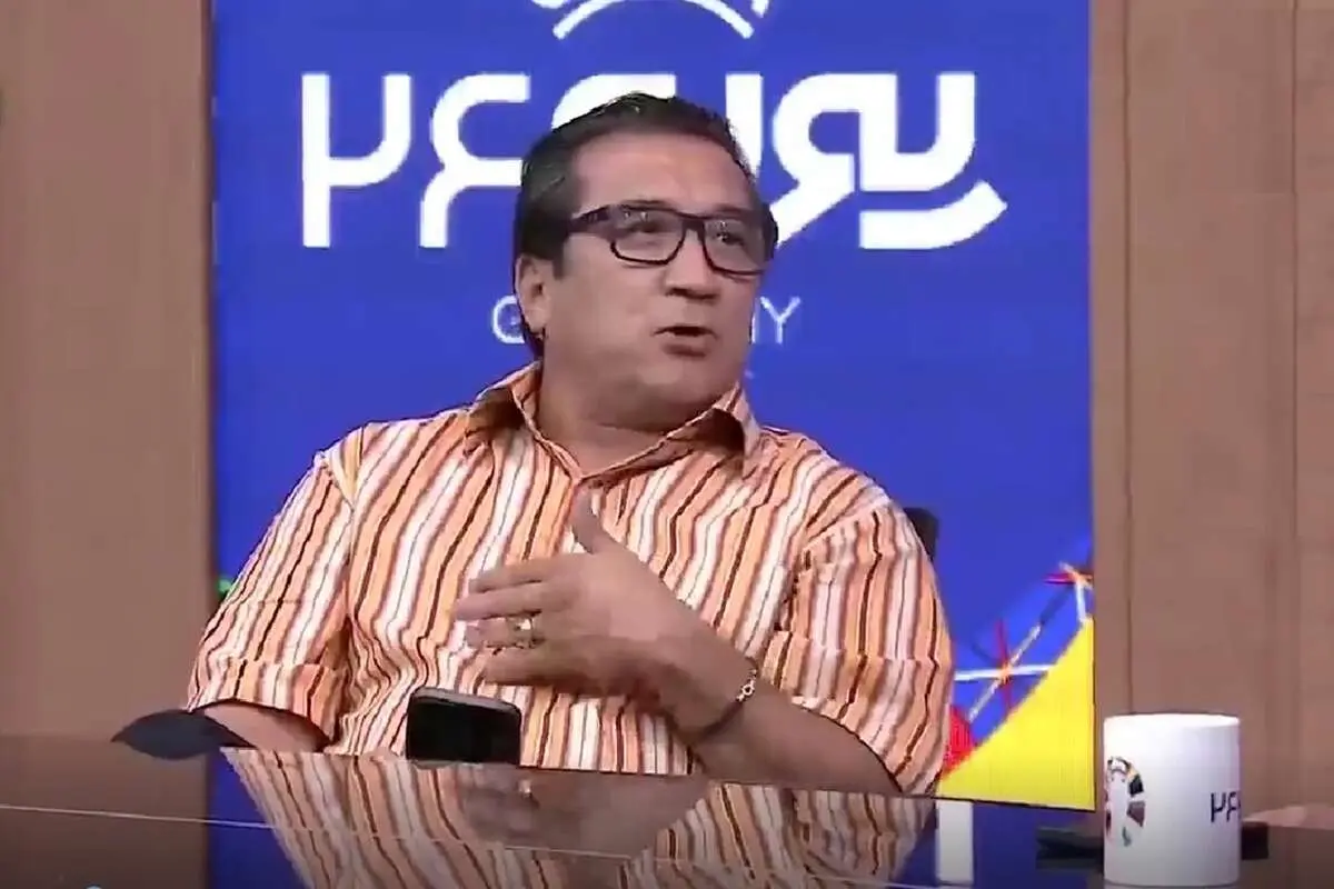(ویدئو) ناراحتی عجیب خداداد عزیزی در برنامه یورو ۲۴