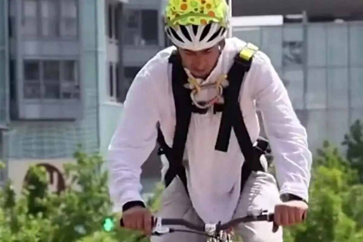 (عکس) بلندترین دوچرخه سوارشدنی که رکورد‌های گینس را به‌دست آورد