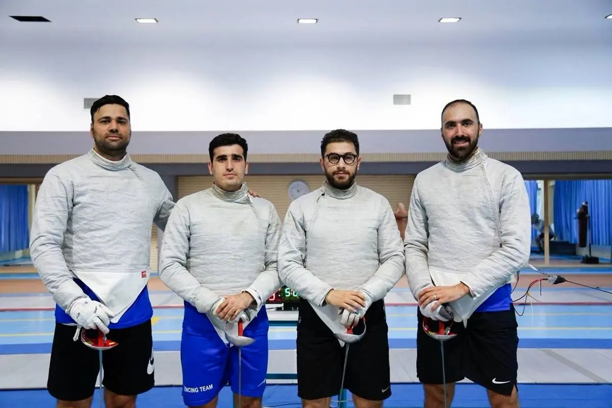 شمشیربازی ایران باز هم نایب قهرمان آسیا شد