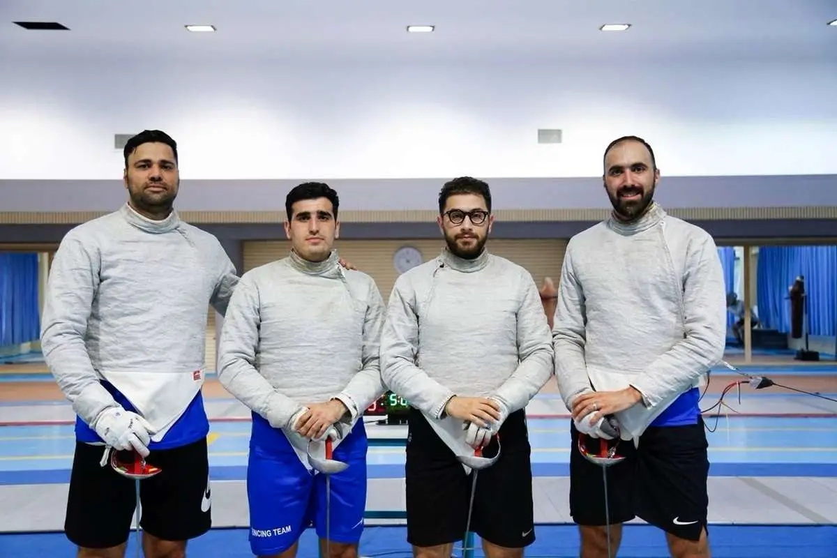 شمشیربازی ایران باز هم نایب قهرمان آسیا شد