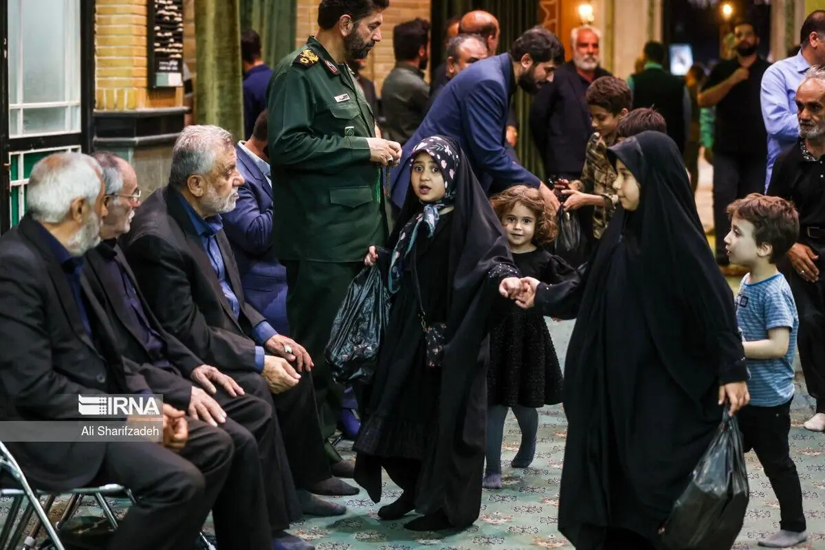 (تصاویر) مراسم چهلمین روز شهادت سید مهدی موسوی