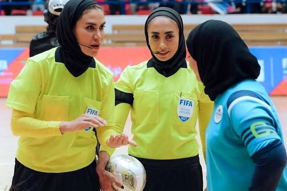 داوران زن از جام جهانی فوتسال مردان حذف شدند