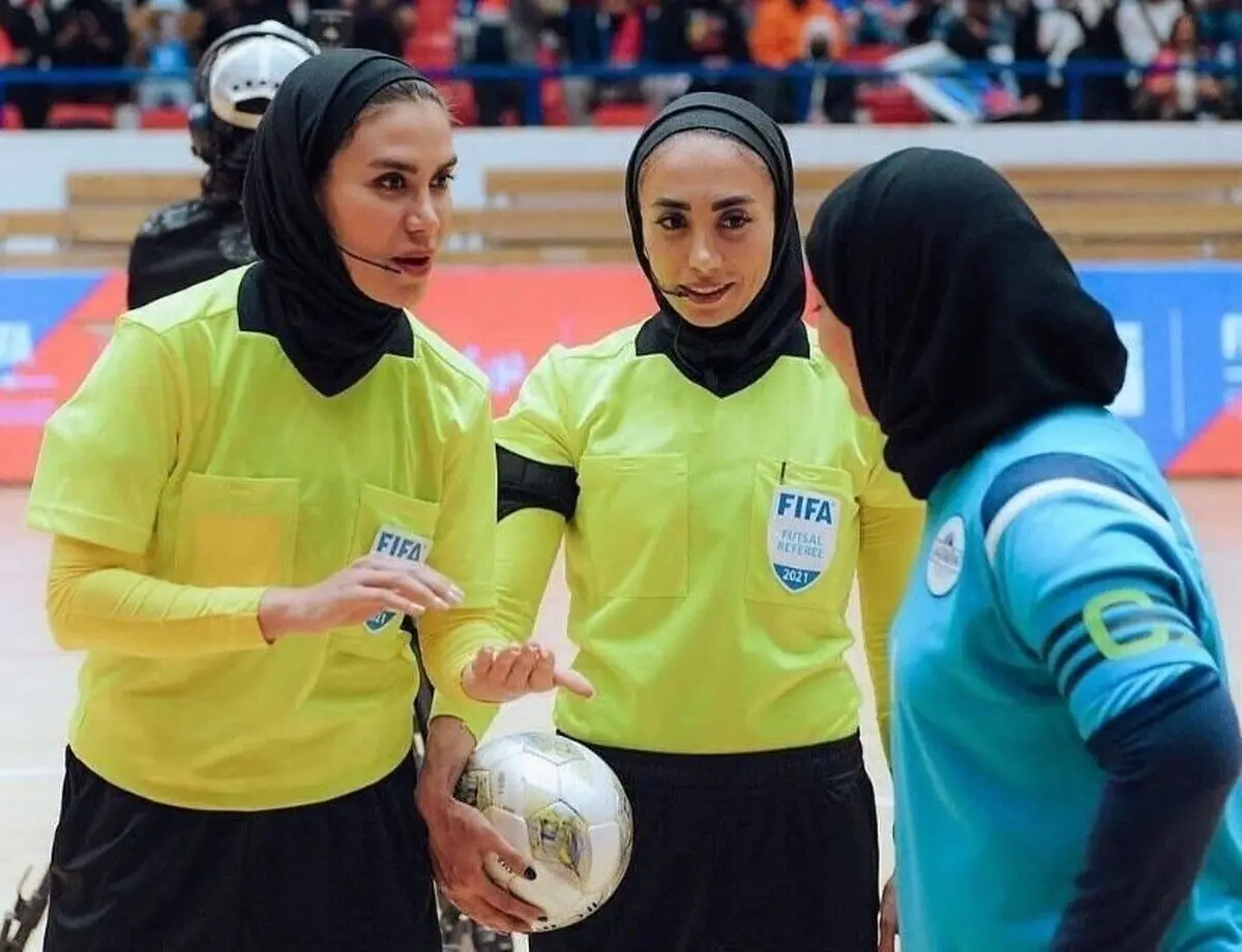 داوران زن از جام جهانی فوتسال مردان حذف شدند