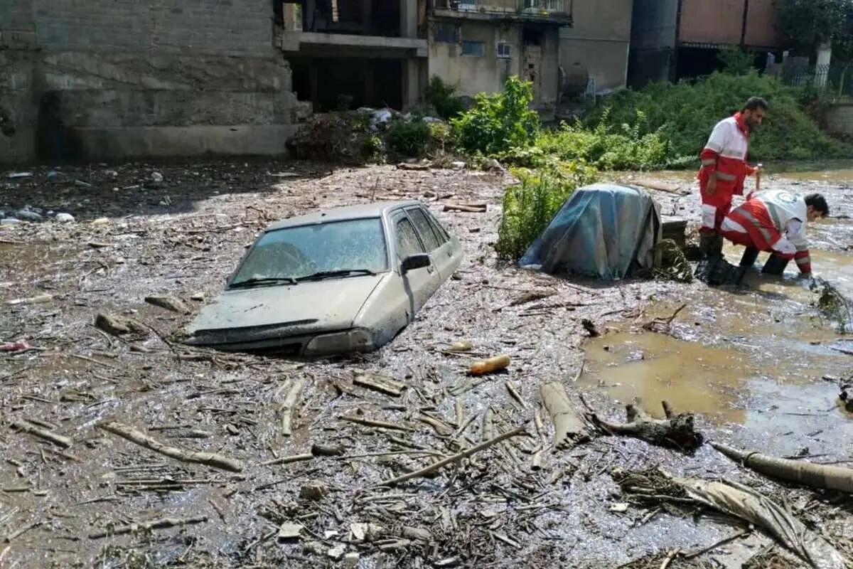 ۶ نفر در سیل جان باختند