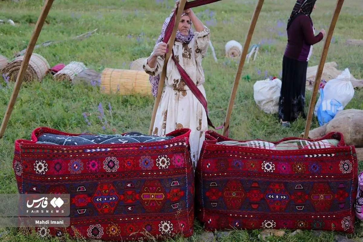 (تصاویر) نغمه زیبای کوچ عشایر ایل «قره‌داغ» آذربایجان