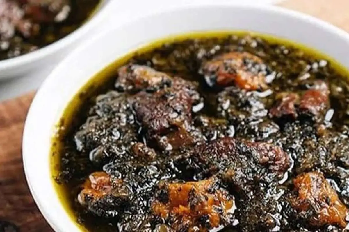 خورش اسفناج با کوفته قلقلی، یک غذای خوشمزه برای عاشقان اسفناج