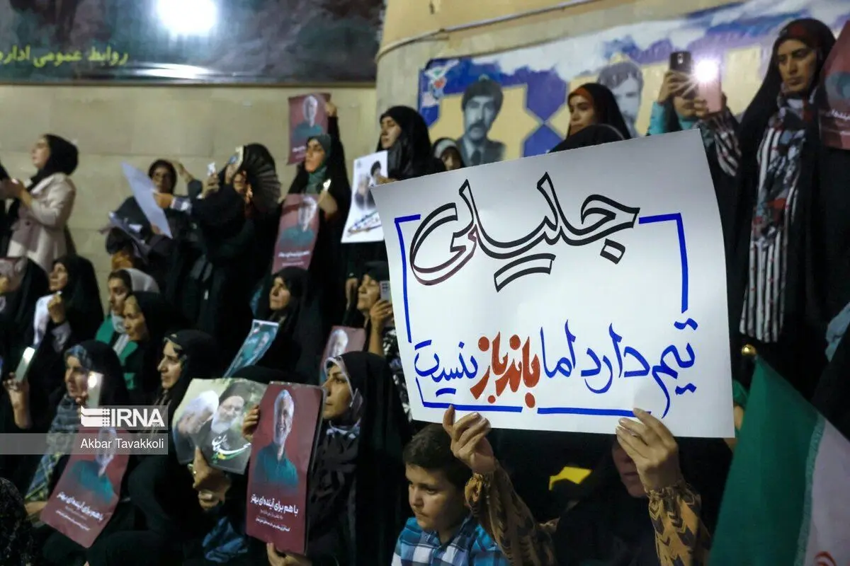 (تصاویر) سفر انتخاباتی «سعید جلیلی» به کرمانشاه