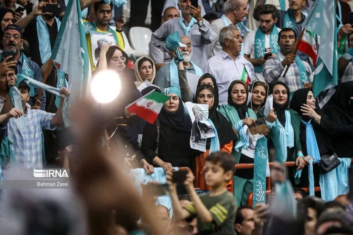 (تصاویر) استقبال پرشور مردم کرمانشاه از «مسعود پزشکیان»
