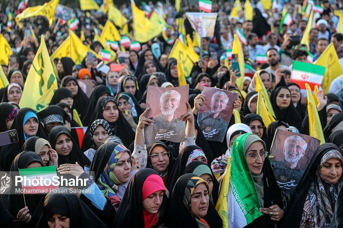 (تصاویر) سفر تبلیغاتی زاکانی به مشهد