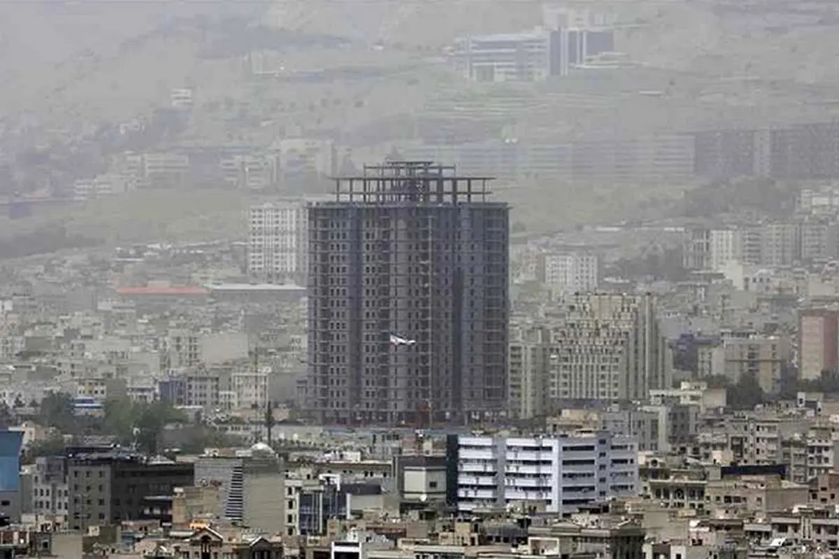 هوای تهران آلوده شد