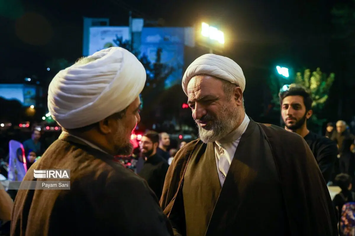 (تصاویر) سعید و وحید جلیلی در مراسم امتداد حماسه حضور