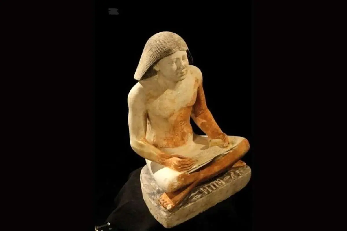 (عکس) آسیب مفاصل کاتبان مصر باستان در اثر کار زیاد