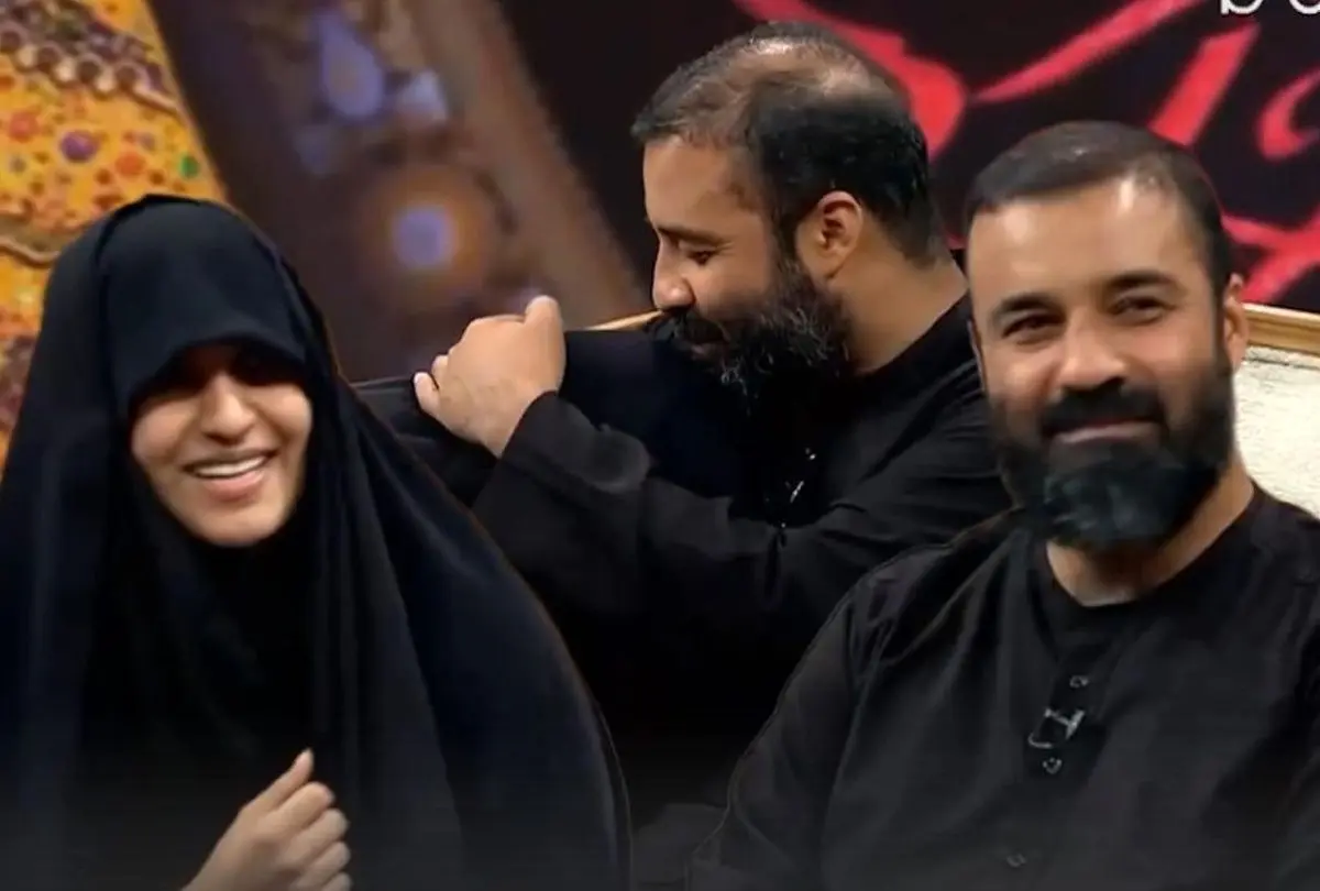 (ویدئو) حضور احساسی دختر مداح معروف در تلویزیون