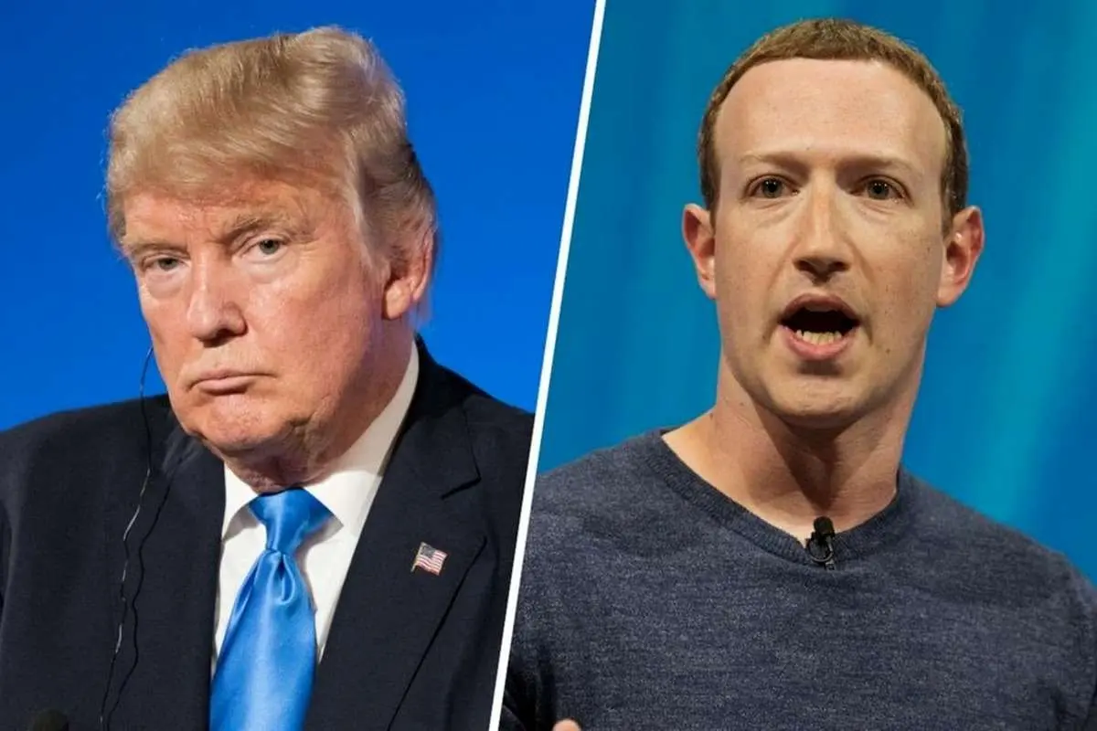 دونالد ترامپ به‌طور ضمنی مارک زاکربرگ را تهدید کرد