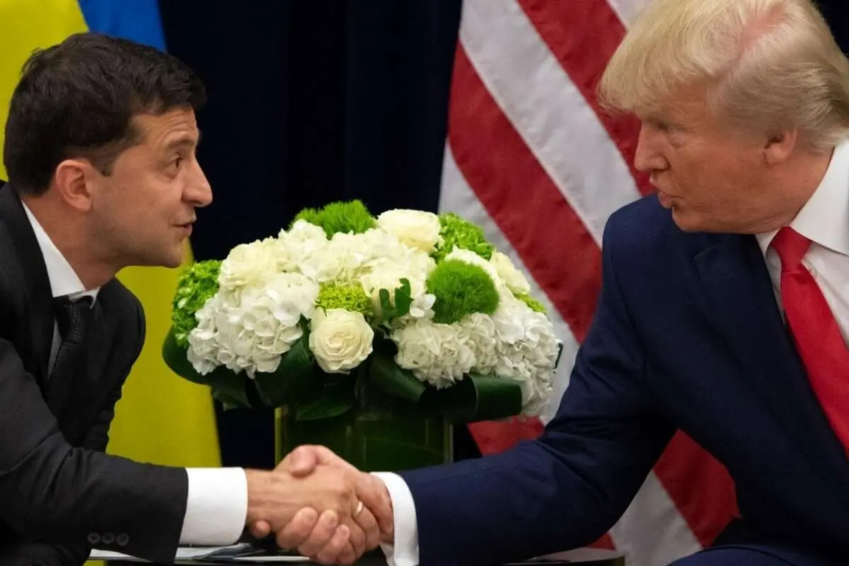 زلنسکی در تماس با ترامپ: قدردان آمریکا هستیم