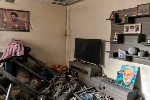 تصاویر؛  ویرانه‌های ضاحیه