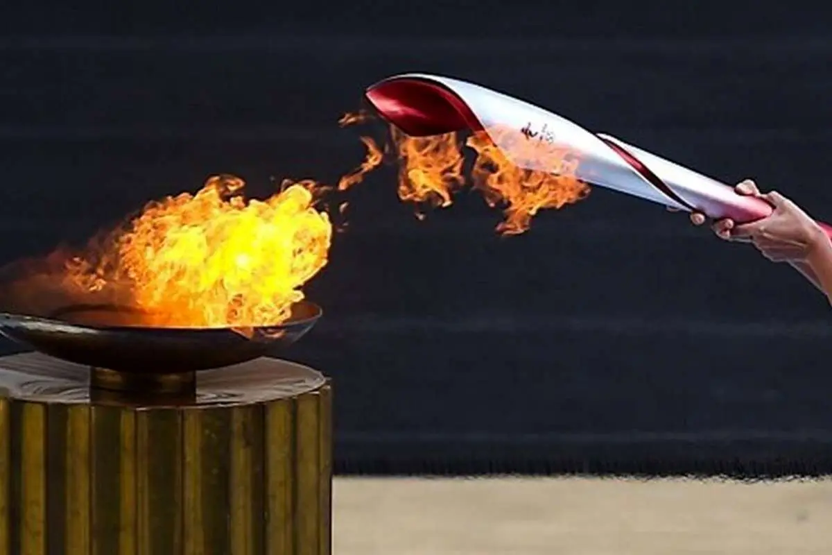 مشعل المپیک وارد پاریس شد