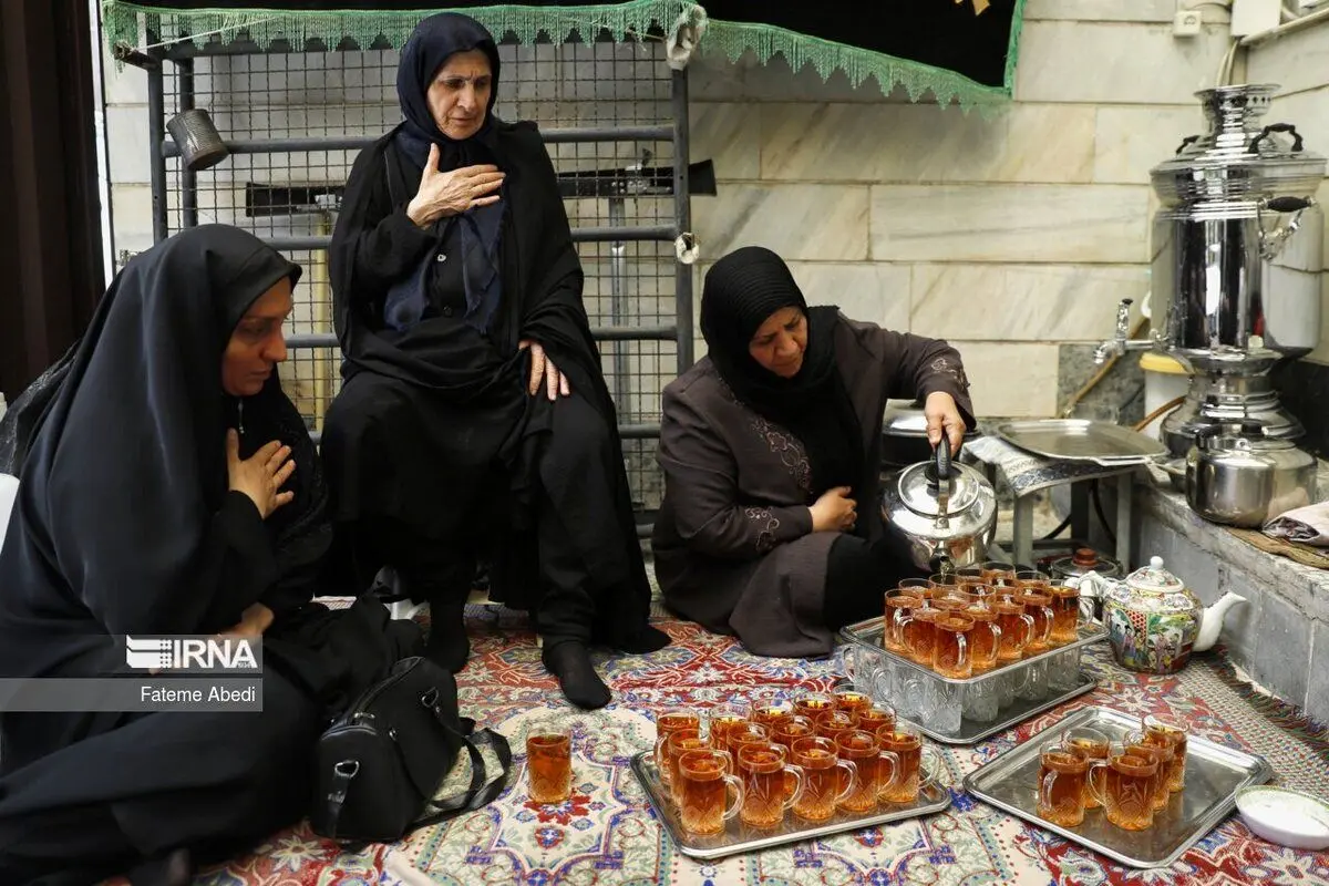 (تصاویر) چای روضه