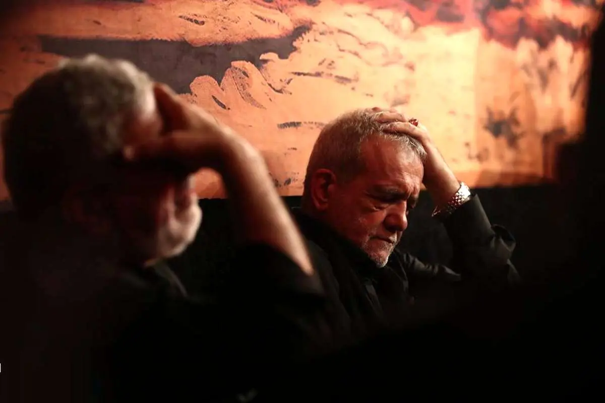 (تصویر) حضور پزشکیان و سردار قاآنی در مهدیه امام حسن مجتبی (ع)