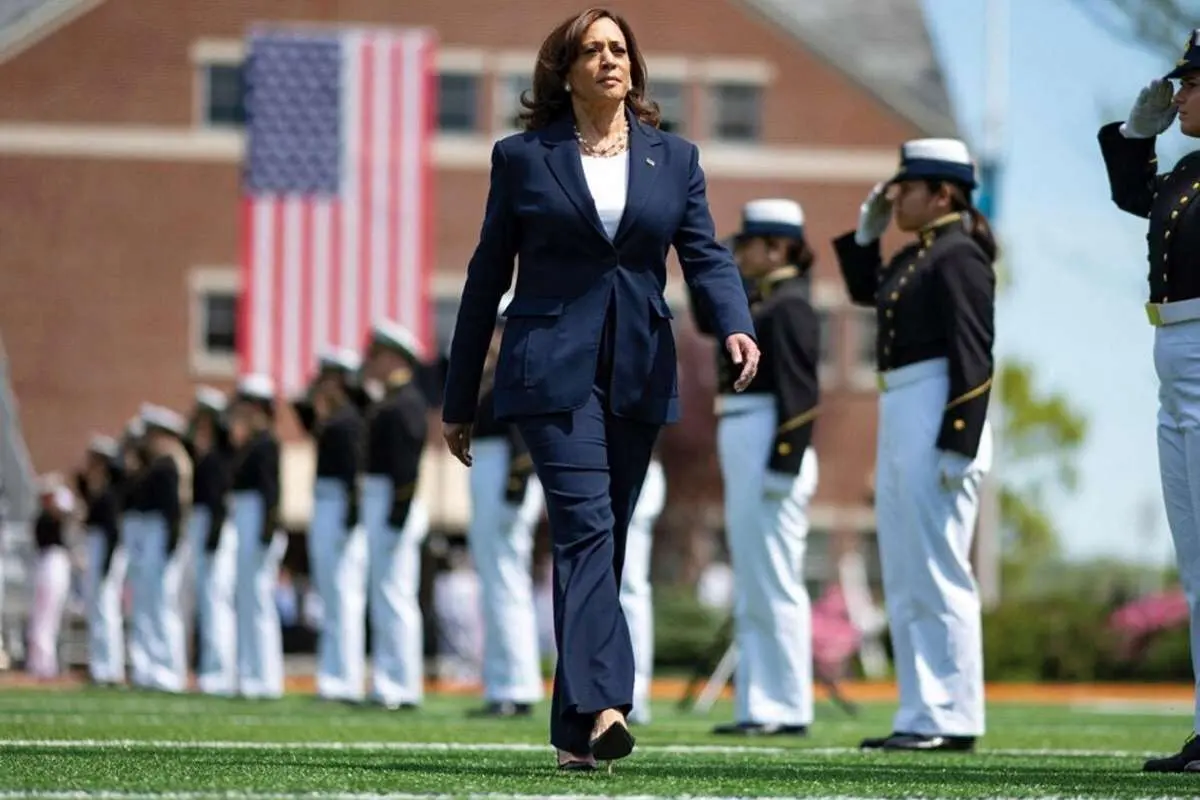 نخستین سخنرانی هریس پس از کناره‌گیری بایدن