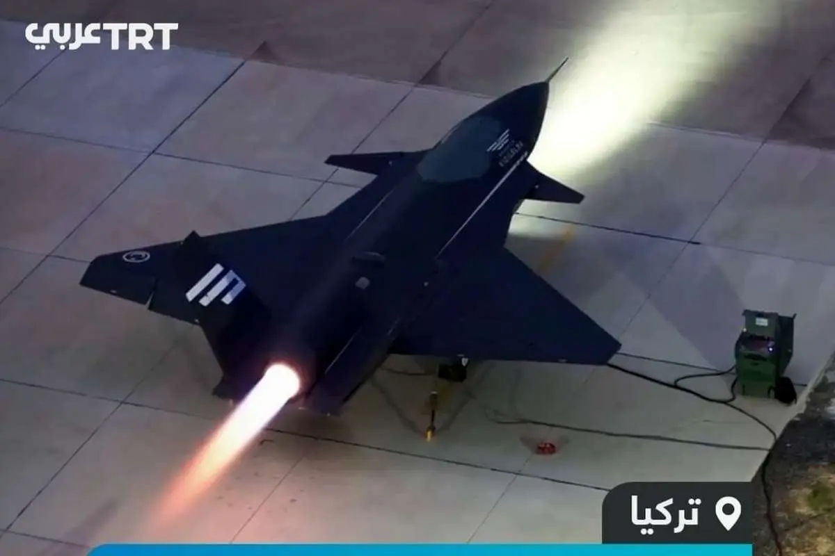 (ویدئو) تست موتور جت پهپاد «بایراکتار کیزیل الما»