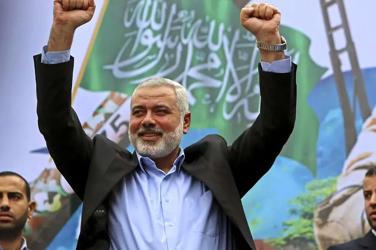آخرین تصویر حضور شهید هنیه در دانشگاه تهران